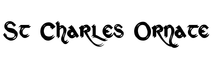 St Charles Ornate  免费字体下载
