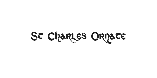St Charles Ornate Logo