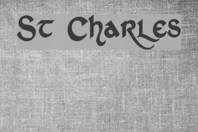 St Charles Font examples