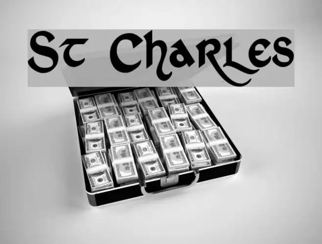 St Charles Font examples