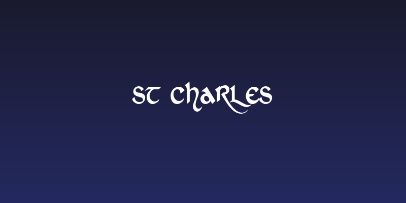 St Charles Social Header