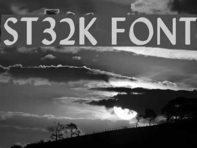 St32k Font examples