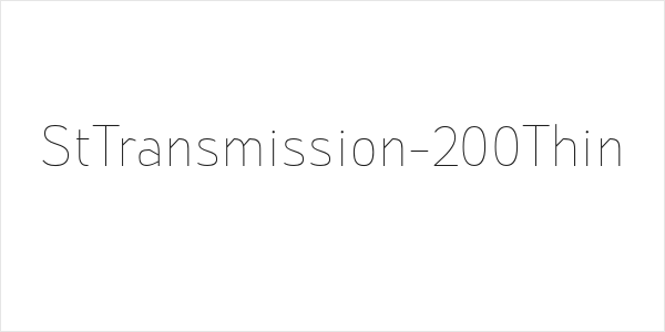 StTransmission-200Thin Logo