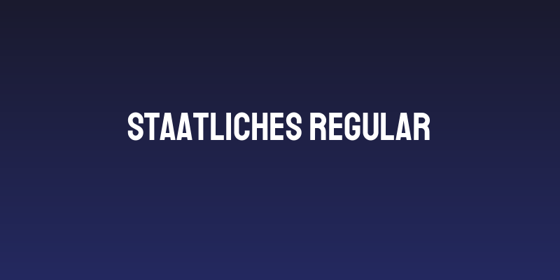 Staatliches Regular Social Header