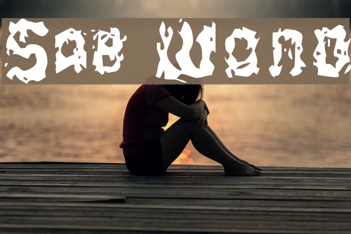 Stab Wound Font examples