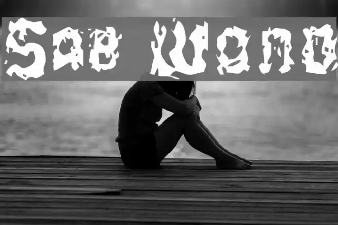 Stab Wound Font examples