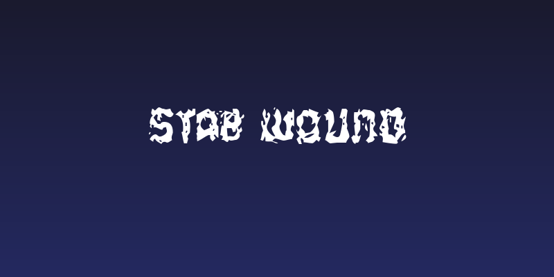 Stab Wound Social Header