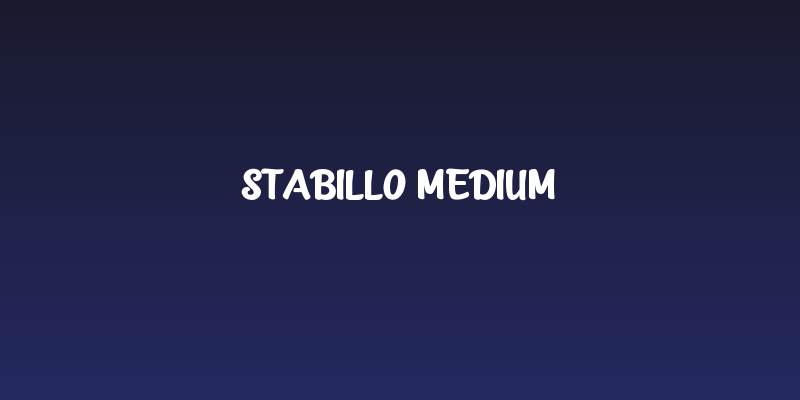 Stabillo Medium Social Header