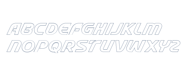 Stable Outline Lowercase