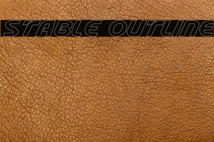 Stable Outline Example 2