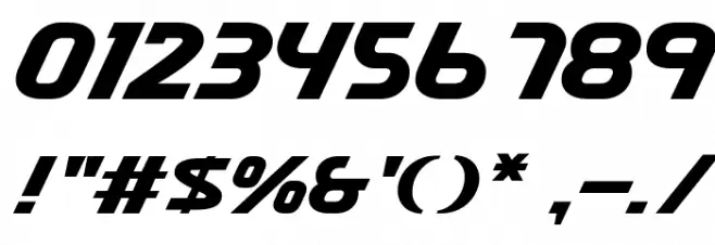 Stable Font OTHER CHARS