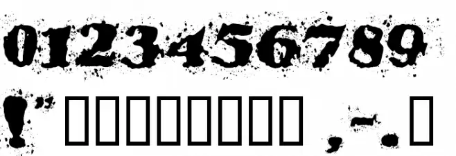 StableNo by veredgf Font Alte caractere