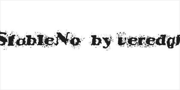StableNo  by veredgf Logo