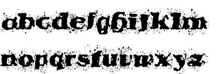 StableNo by veredgf Font Litere mici