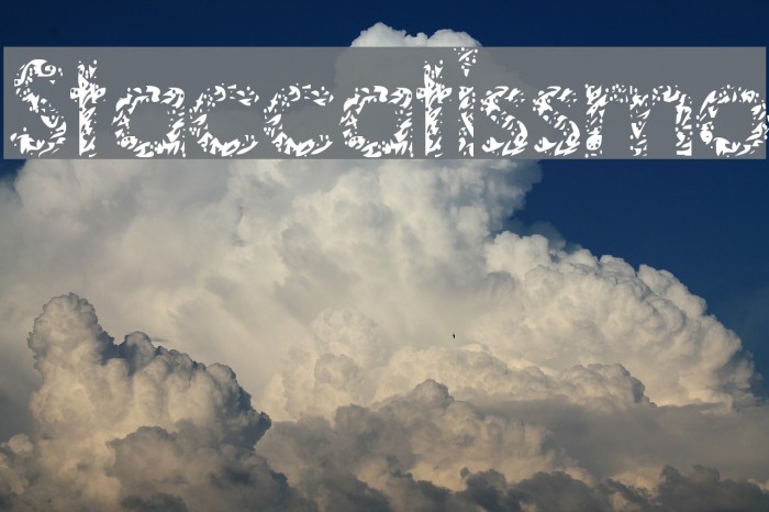 Staccatissmo Font examples