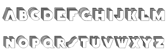 Stackcaps Font LOWERCASE