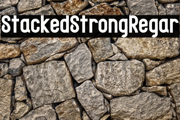 Stacked Strong Regular Example 1