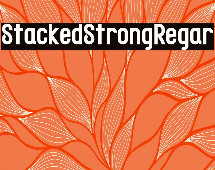 Stacked Strong Regular Example 2