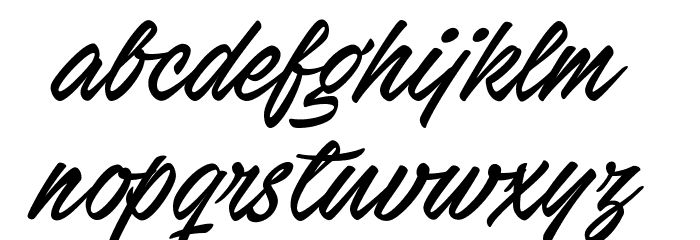 Stackyard PERSONAL USE Font LOWERCASE