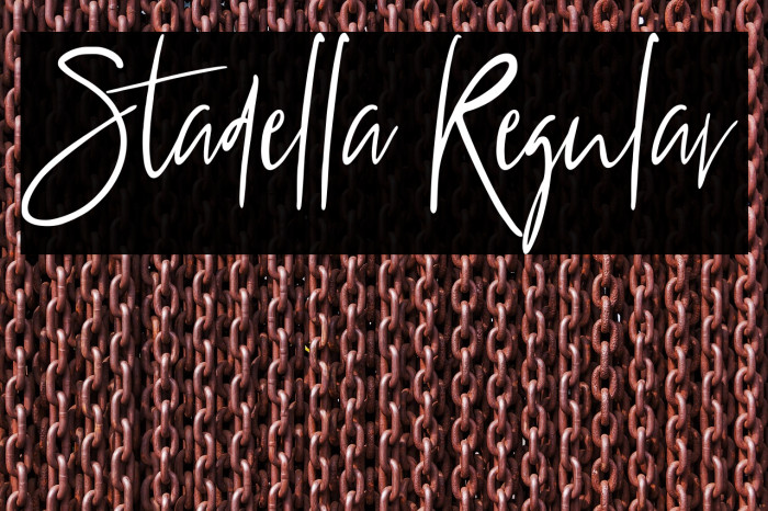 Stadella Regular Example 3