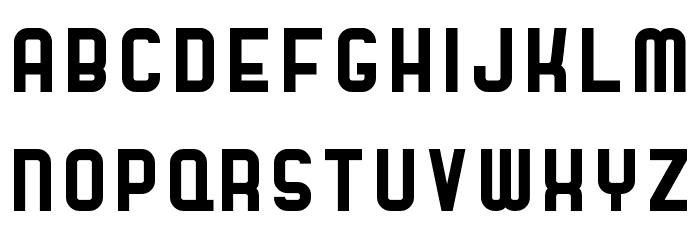 Stadium Regular Font LOWERCASE