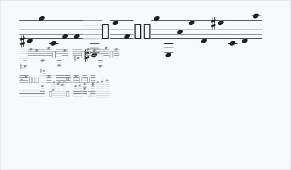 StaffClefPitchesEasy Business Card