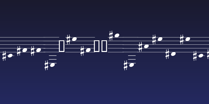 StaffClefPitchesEasy Social Header