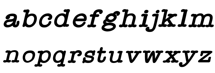 StaffMeetingPlainBoldItalic Schriftart Kleinbuchstaben