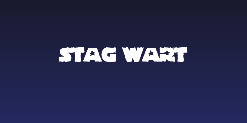 Stag Wart Social Header