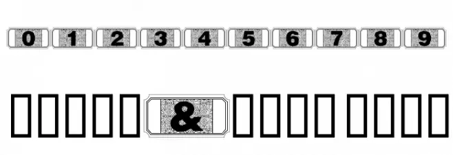 StagTickets Font OTHER CHARS