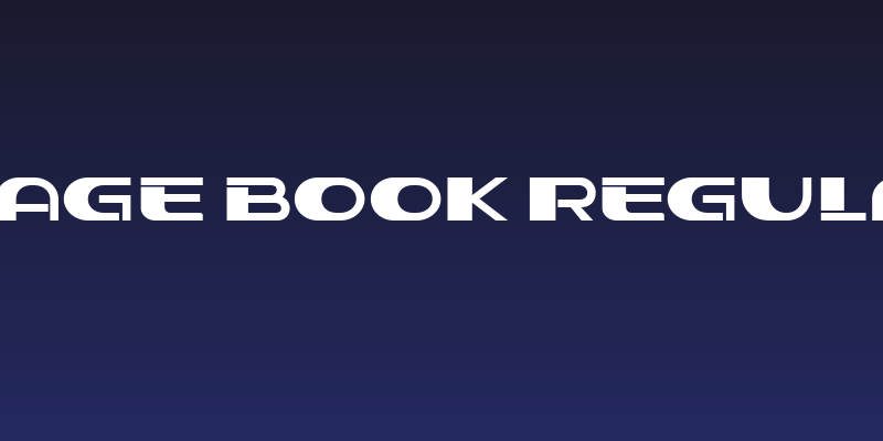 Stage Book Regular Social Header
