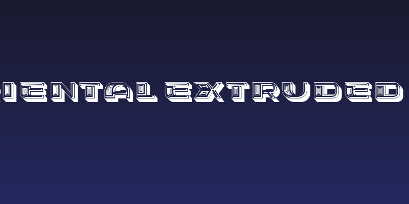 Stage Oriental Extruded Regular Social Header
