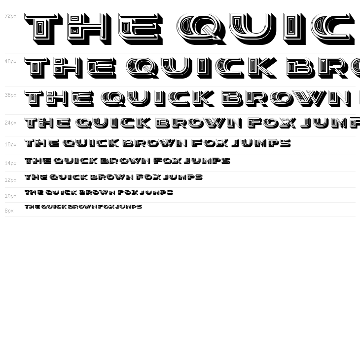 Stage Oriental Extruded Regular Waterfall