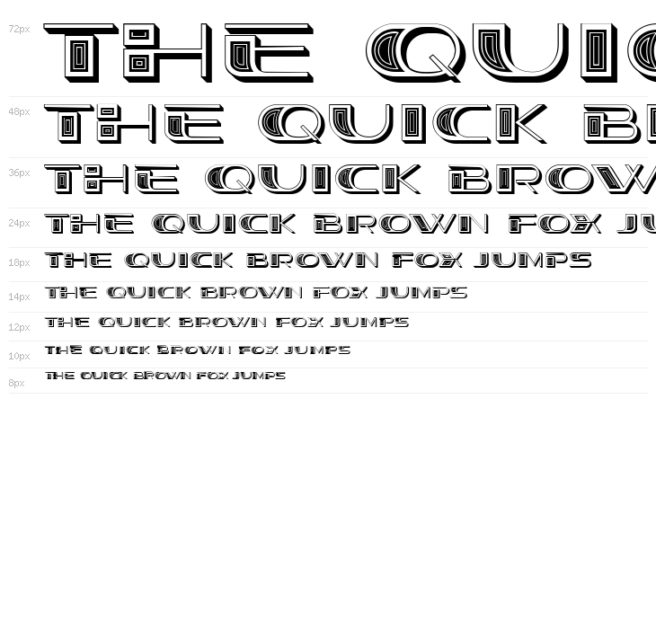 Stage Oriental Regular Waterfall