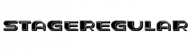 Stage Regular  font caratteri gratis
