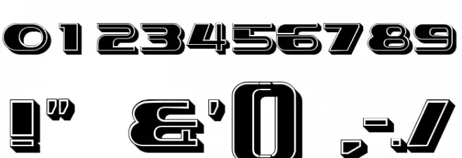 Stage Regular Font OTHER CHARS