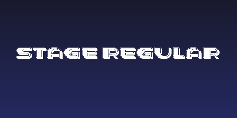 Stage Regular Social Header