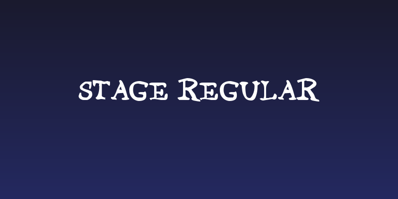 Stage Regular Social Header
