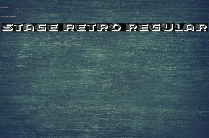 Stage Retro Regular Example 1