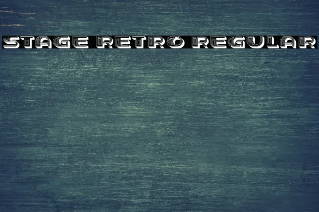 Stage Retro Regular Example 1