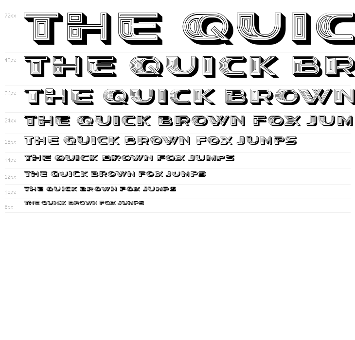 Stage Retro Regular Waterfall