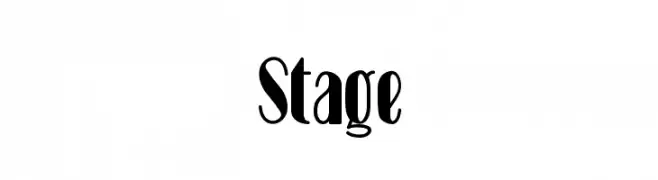 Stage  नि: शुल्क फ़ॉन्ट्स डाउनलोड