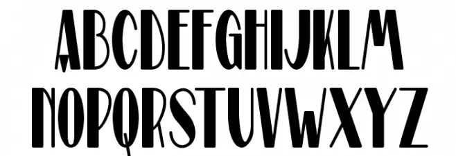 Stage Font Litere mari