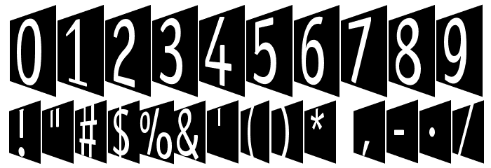 StageGlyphs Font OTHER CHARS