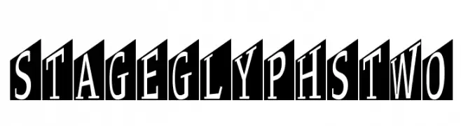StageGlyphsTwo  Free Fonts Download