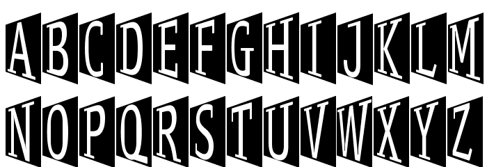 StageGlyphs Font LOWERCASE