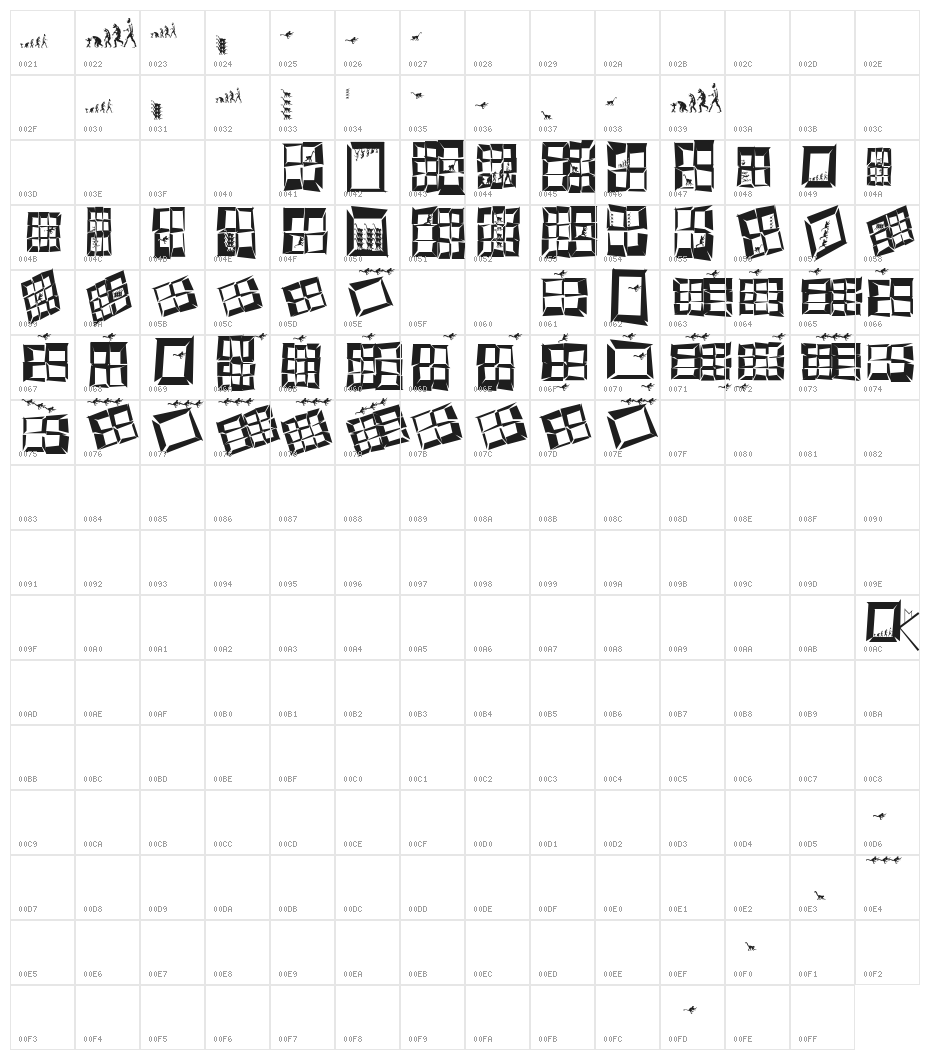 StagesAfterEarthquake Character Map