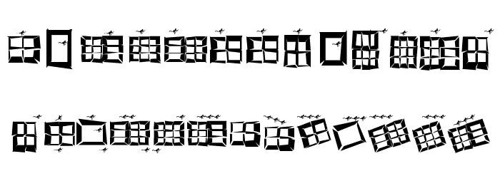 StagesAfterEarthquake Font LOWERCASE