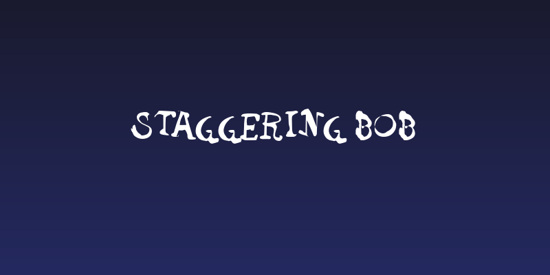 Staggering Bob Social Header