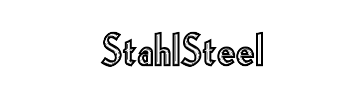 StahlSteel  免费字体下载